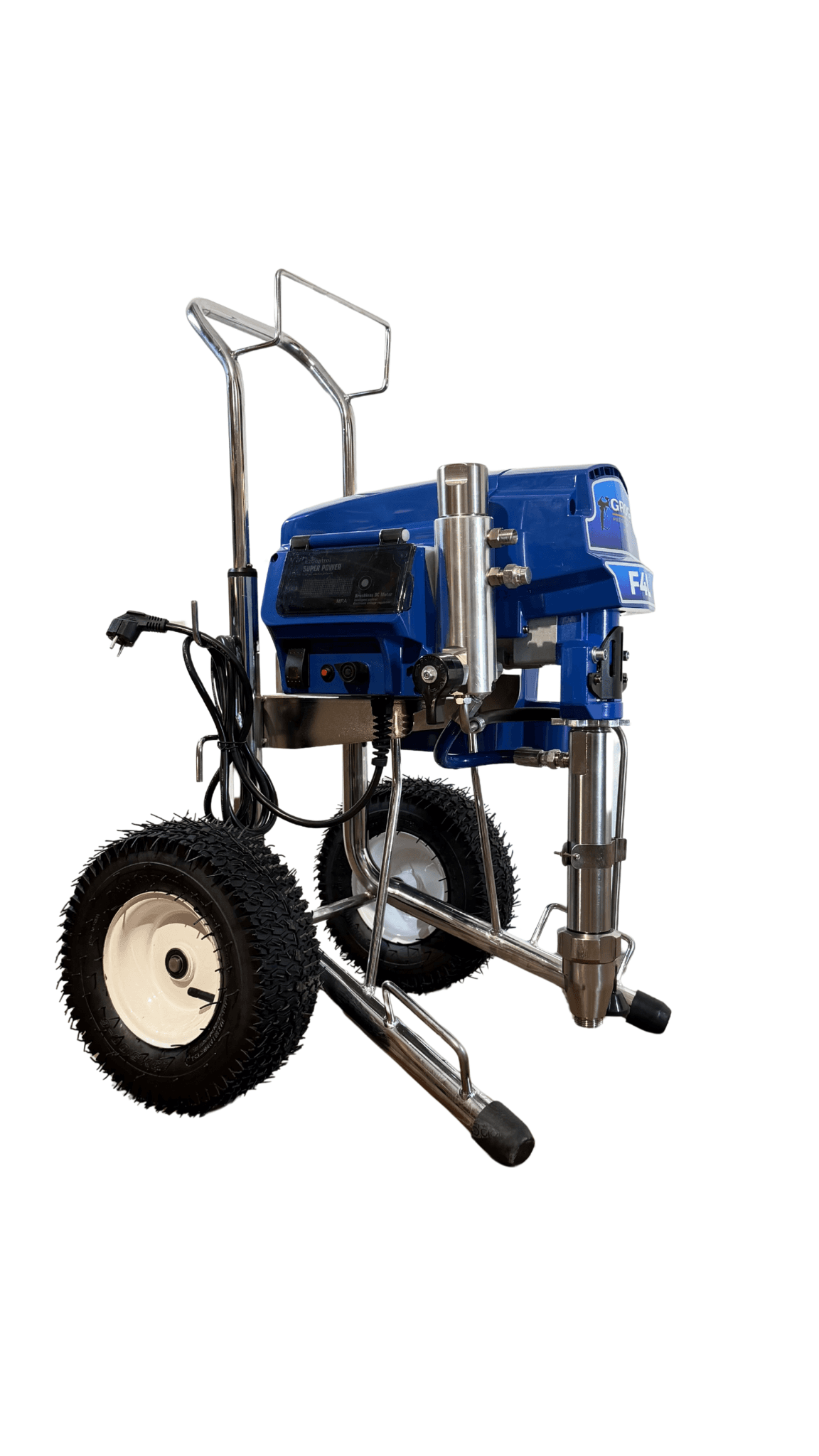 GROG F4L electric airless sprayer — front view