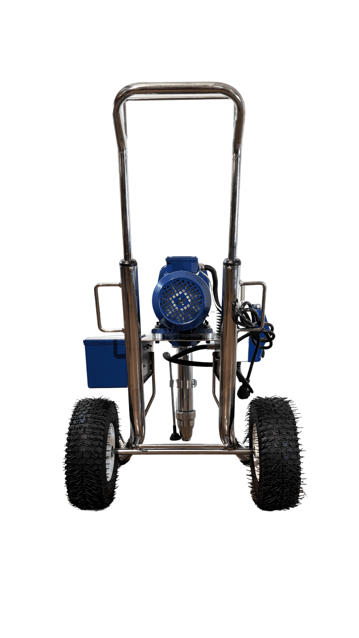 GROG F5 electric airless sprayer — spray gun and hose