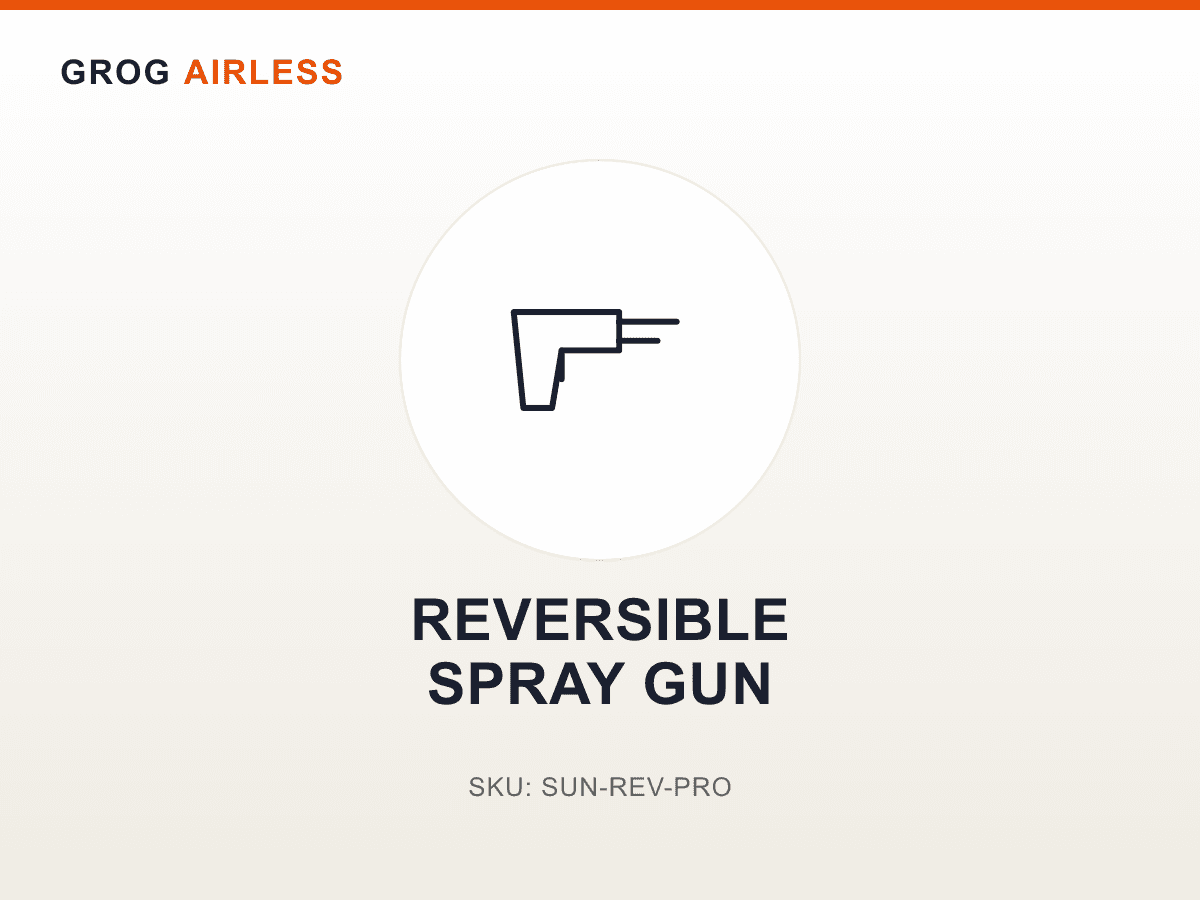Reversible Spray Gun